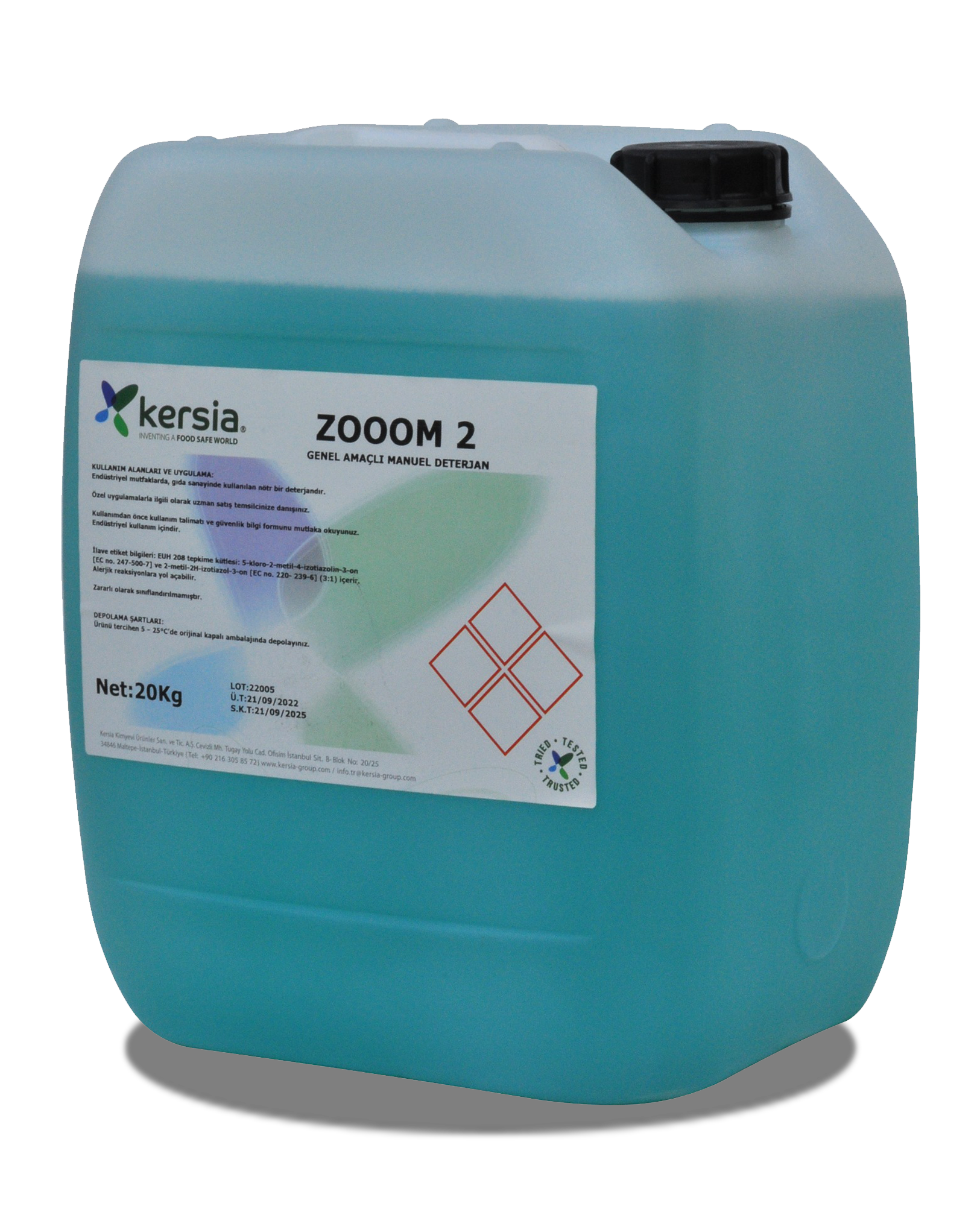 1 – Zooom 2 Konsantre Genel Temizlik Deterjanı