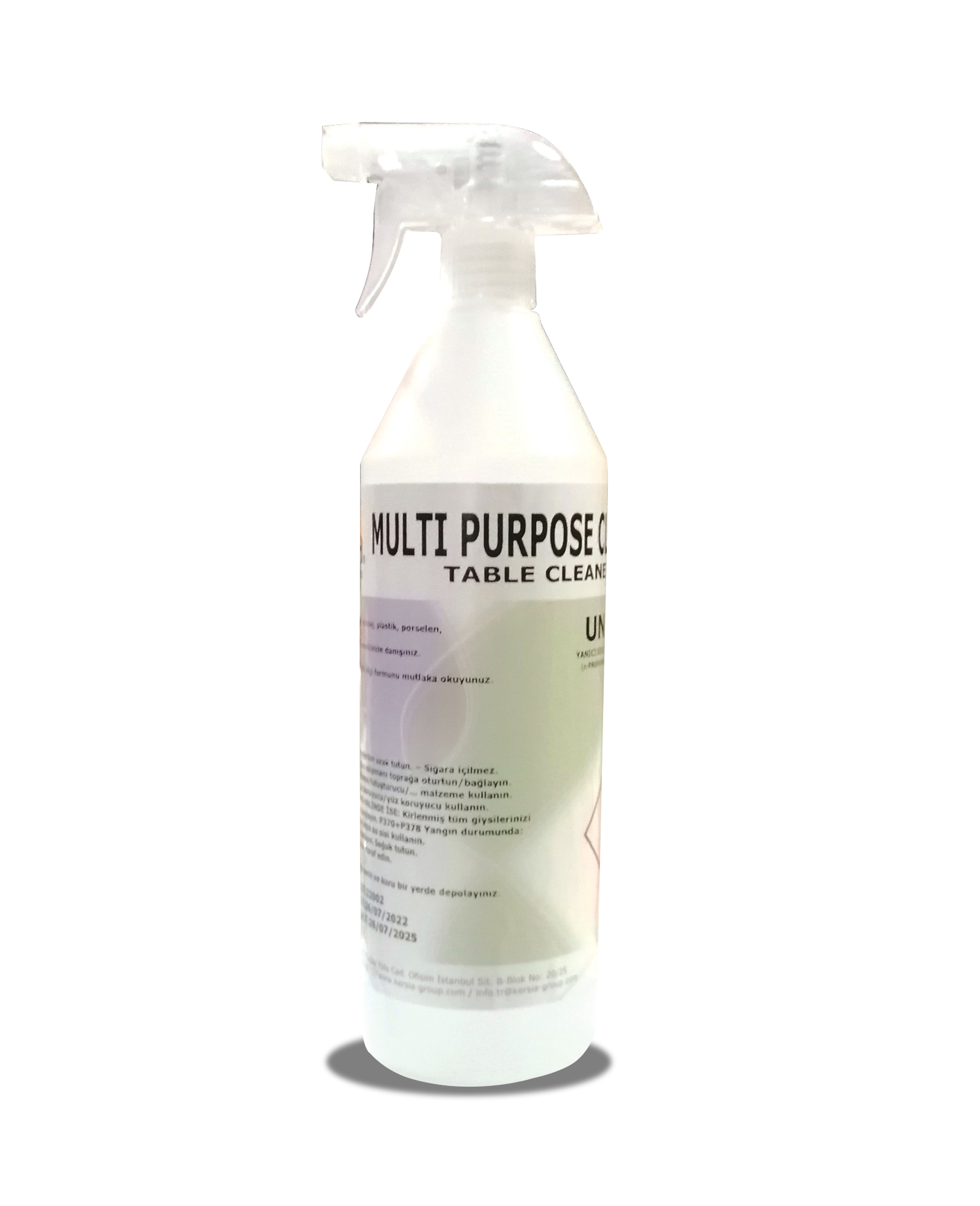 6 – Multi Purpose Cleaner Alkol içerikli Yüzey Temizlik ve Hijyen Ürünü